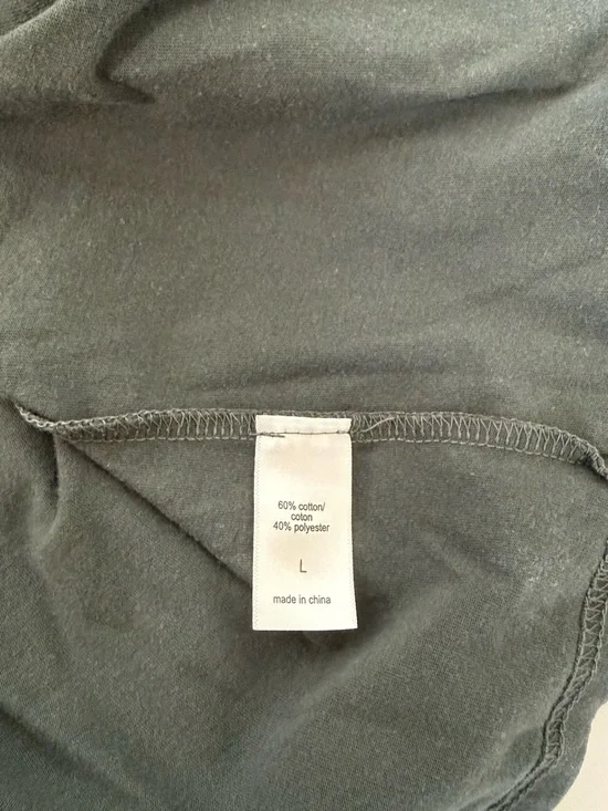 Maurices Nashville Music City Oversized Graphic Tee Gray Country Large Women’s - Picture 10 of 11